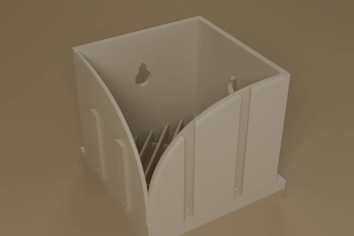 The Corner Module, which carries the set around an inside shower corner.